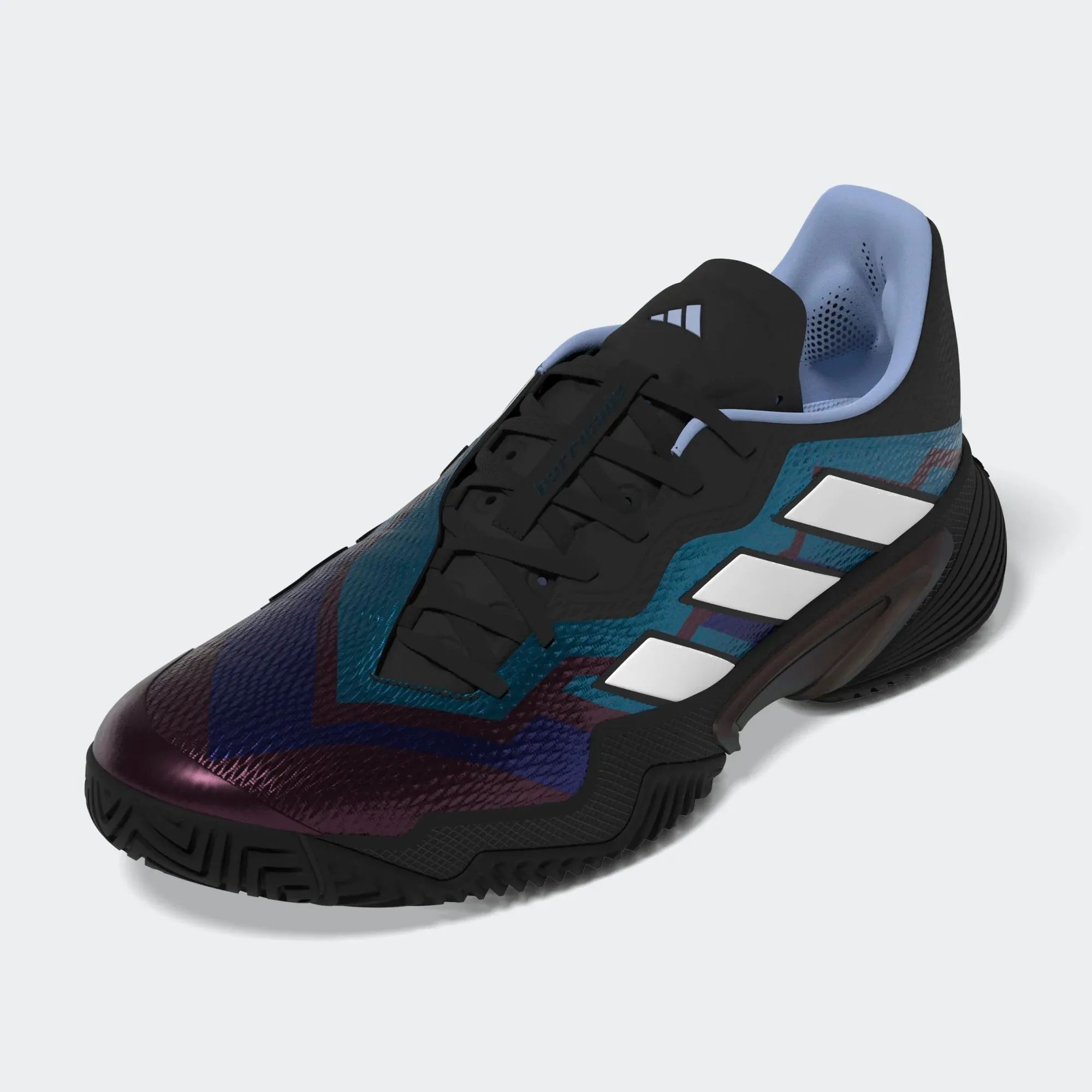 adidas Barricade men tennis shoes - Black/Blue/Purple HQ8415