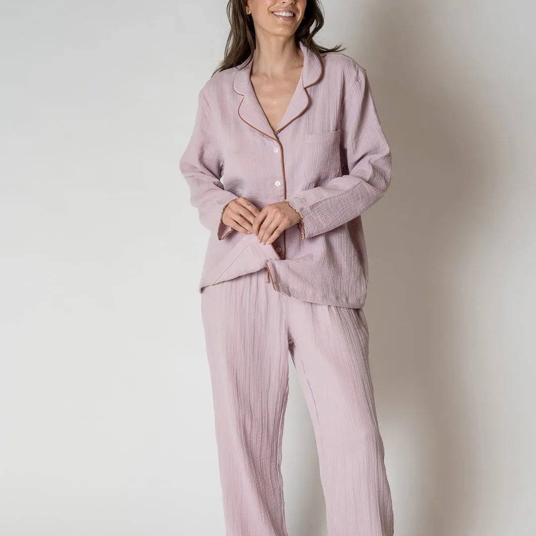 Alaia Long PJ Set