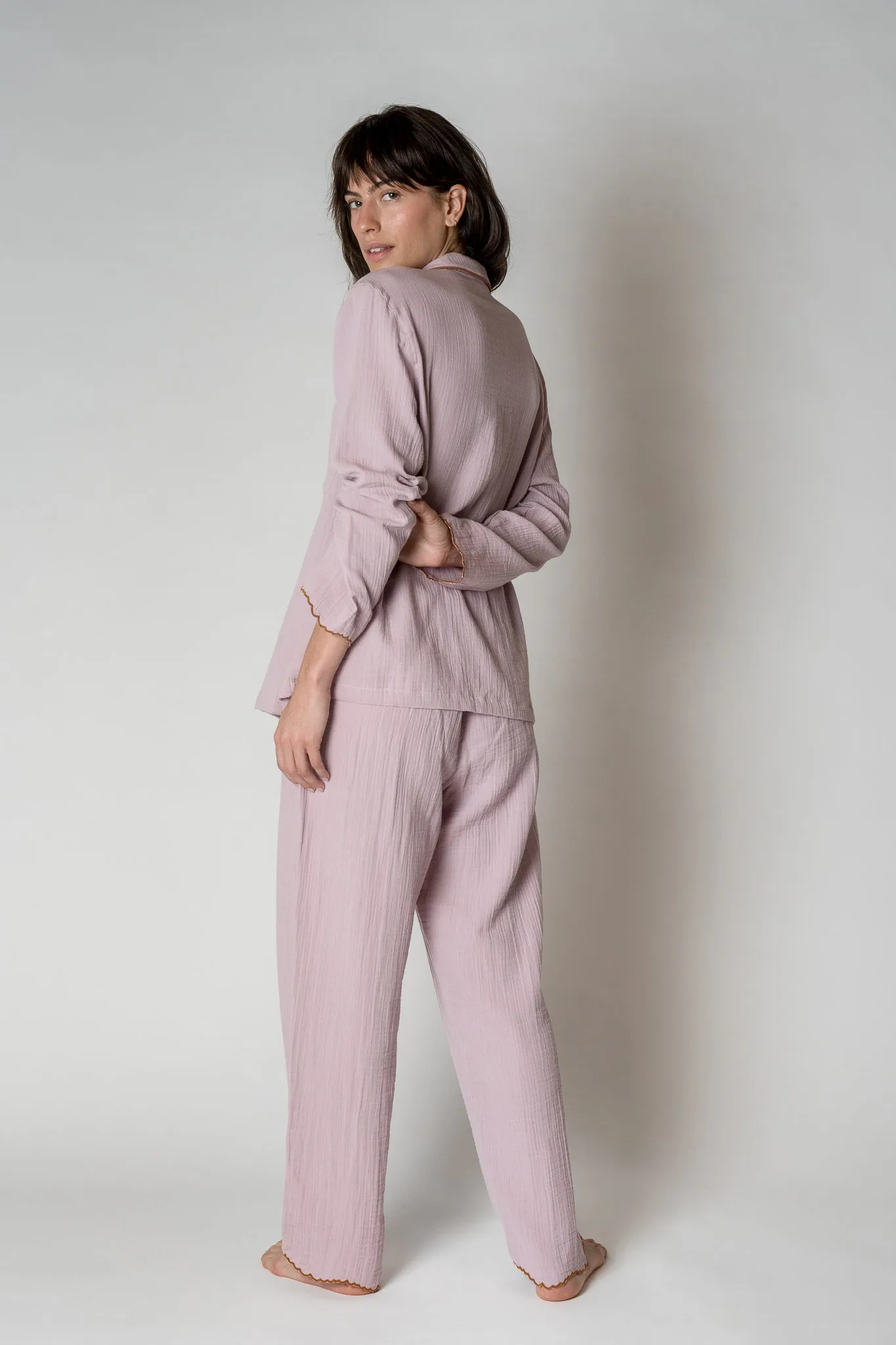 Alaia Long PJ Set