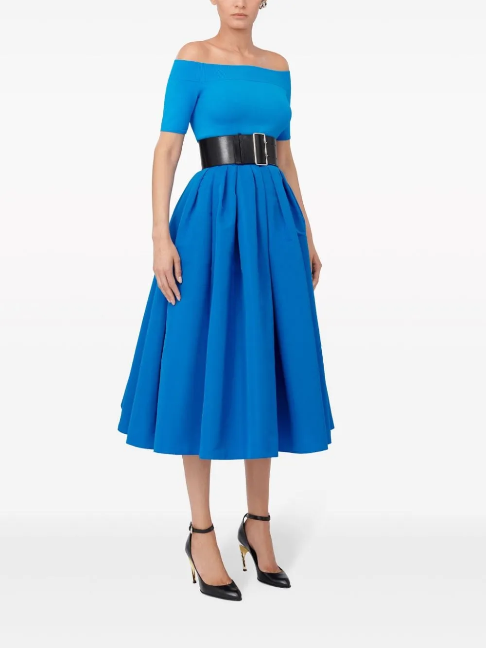 Alexander Mcqueen Skirts Blue