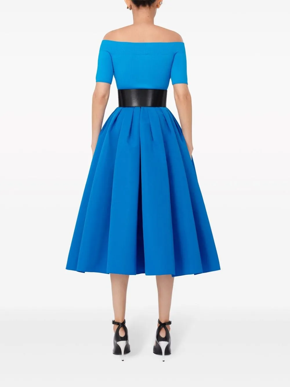 Alexander Mcqueen Skirts Blue