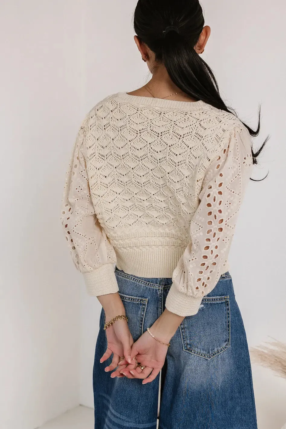 Alexia Sweater in Cream