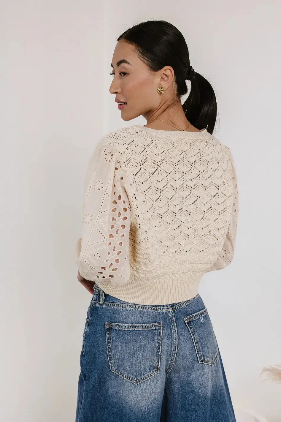 Alexia Sweater in Cream