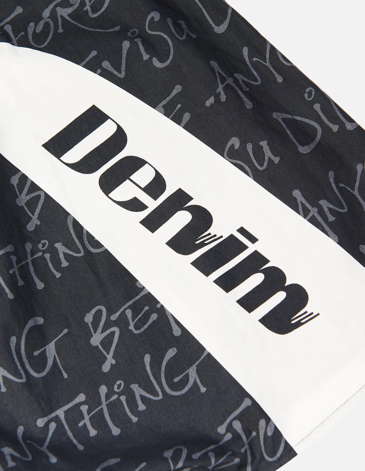 Allover Slogan and Daicock Print Boxer Shorts