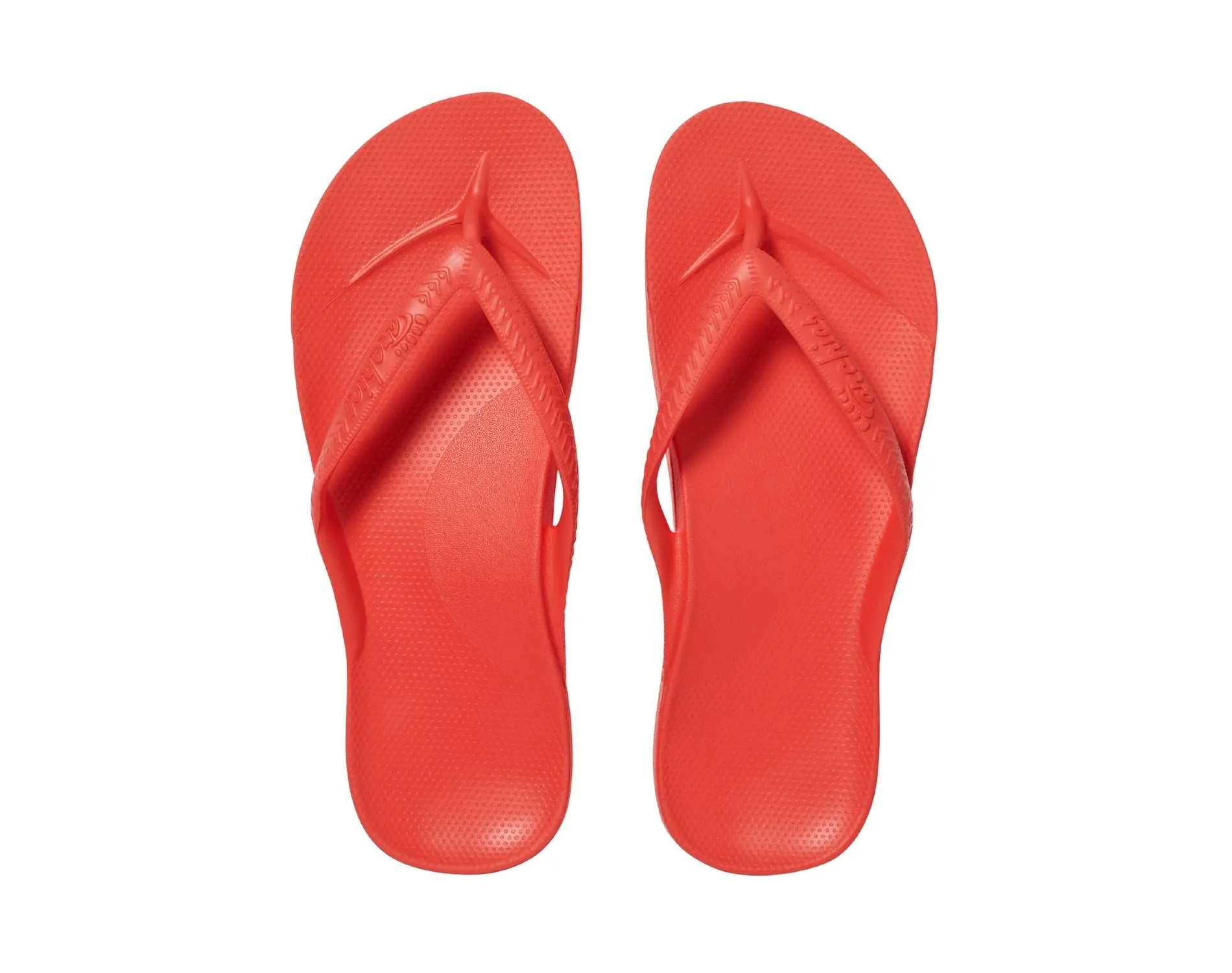 Archies Arch Support Thongs Coral