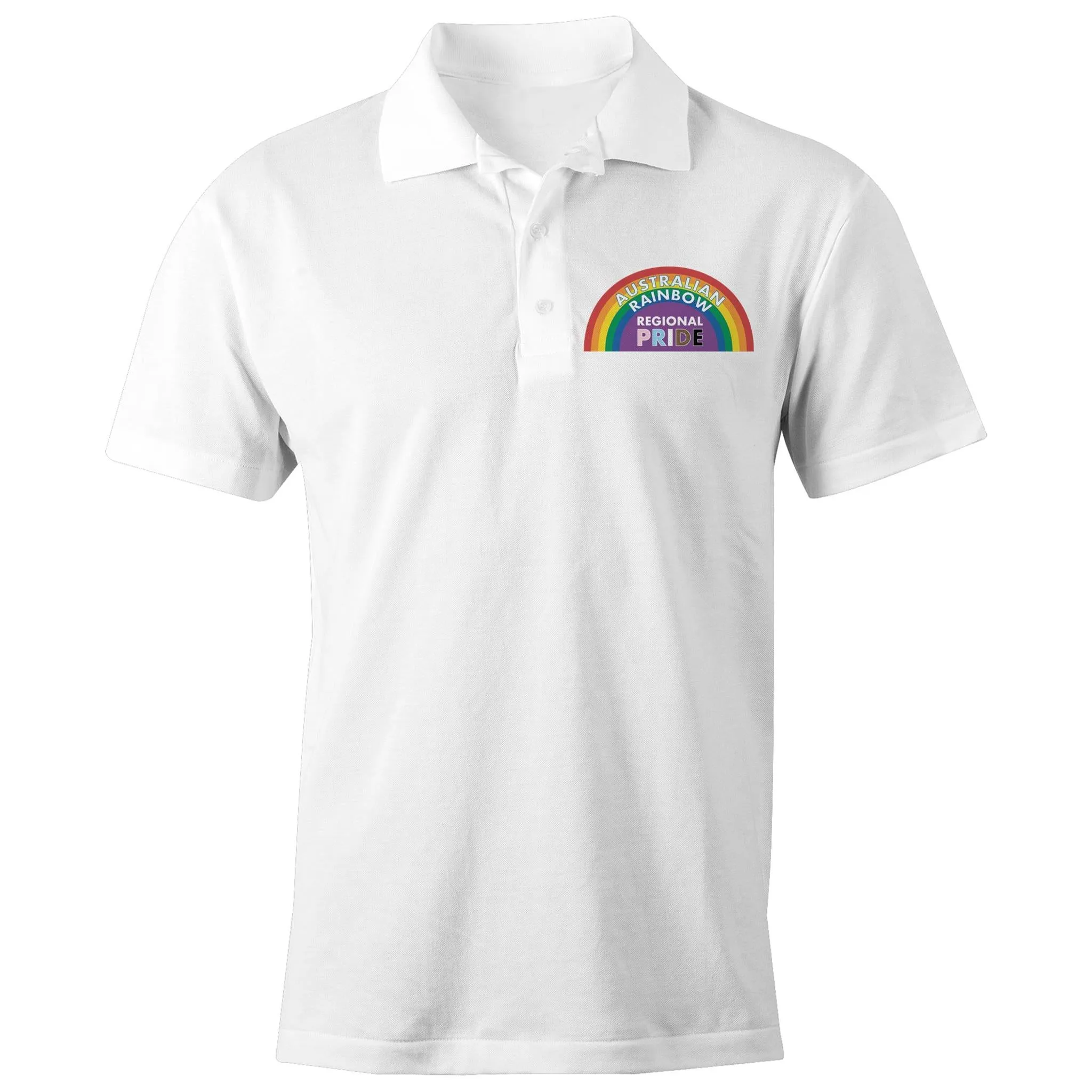 Australian Rainbow Regional Pride Polo Unisex (CLB024)