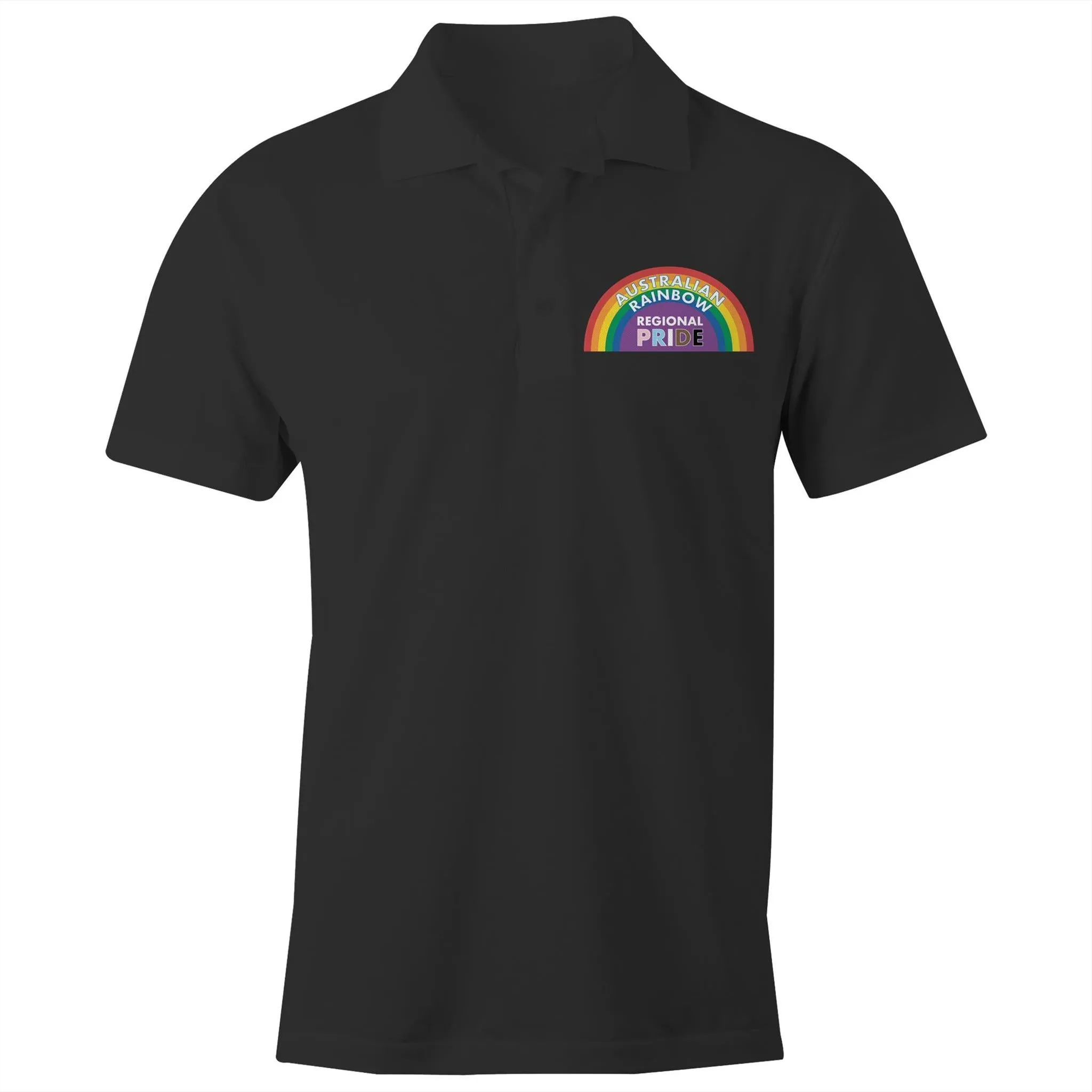 Australian Rainbow Regional Pride Polo Unisex (CLB024)