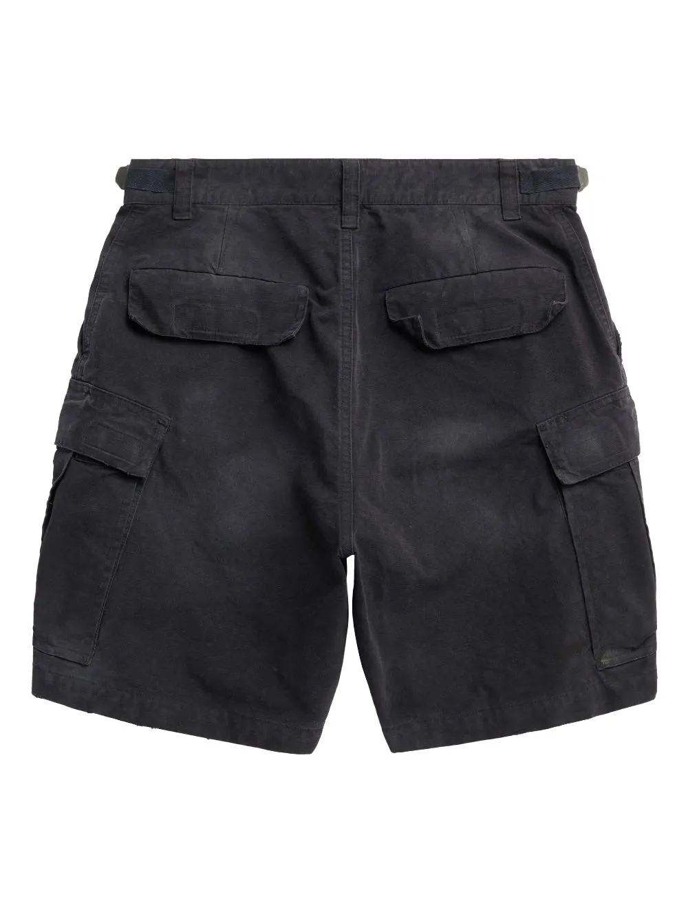 BALENCIAGA WASHED COTTON SHORTS