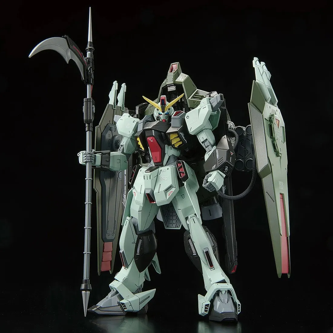 Bandai Full Mechanics 1/100 Mobile Suit Gundam Seed #04 Forbidden Gundam Plastic Model Kit (olive)