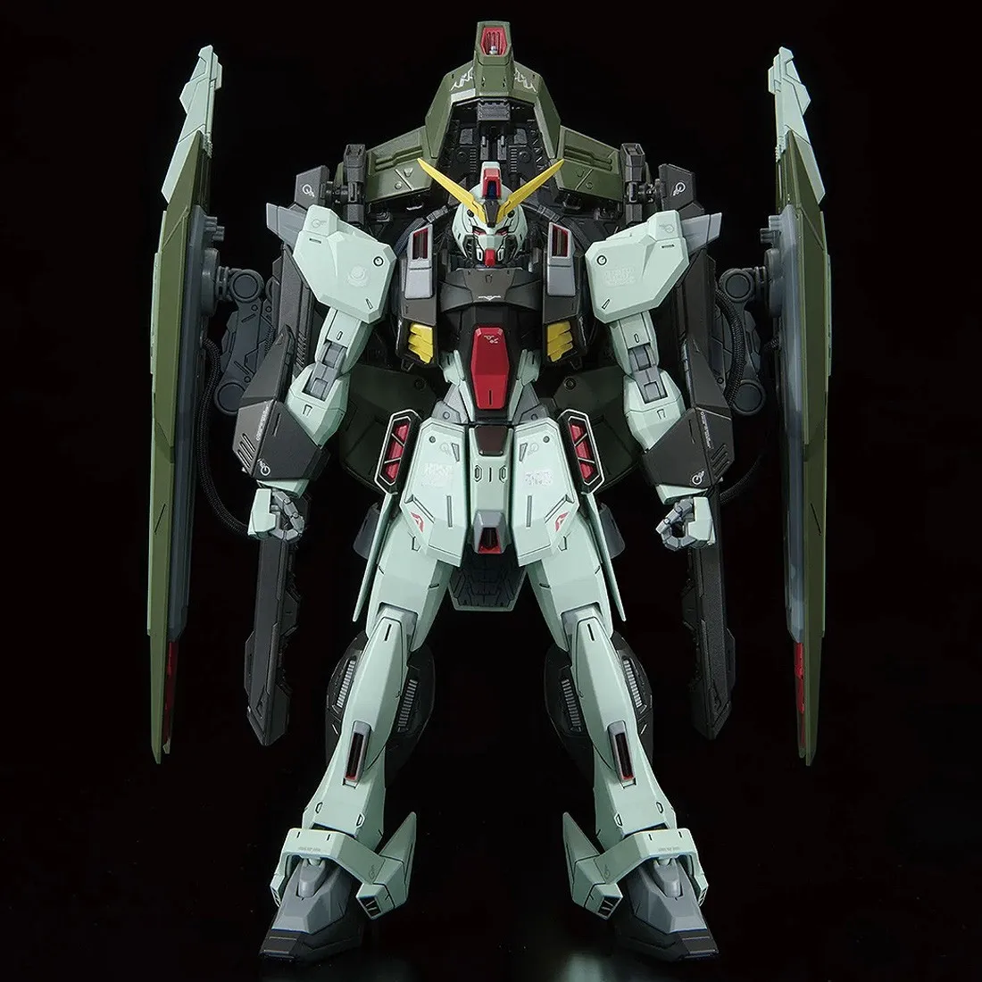 Bandai Full Mechanics 1/100 Mobile Suit Gundam Seed #04 Forbidden Gundam Plastic Model Kit (olive)