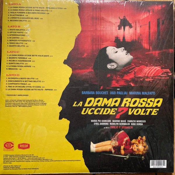 Bruno Nicolai ~ La Dama Rossa Uccide 7 Volte (Colonna Sonora Originale)