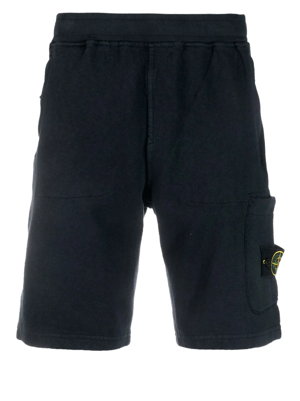 Compass-badge bermuda shorts