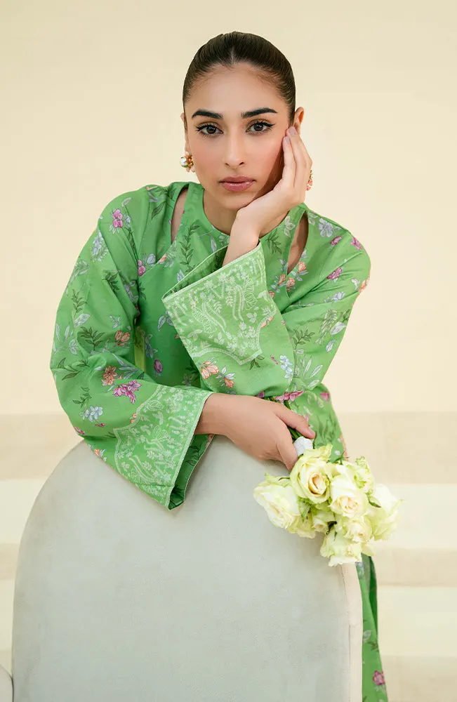 Daffodils by Seran Printed Lawn Unstitched 2Pc Suit D-05 Harper