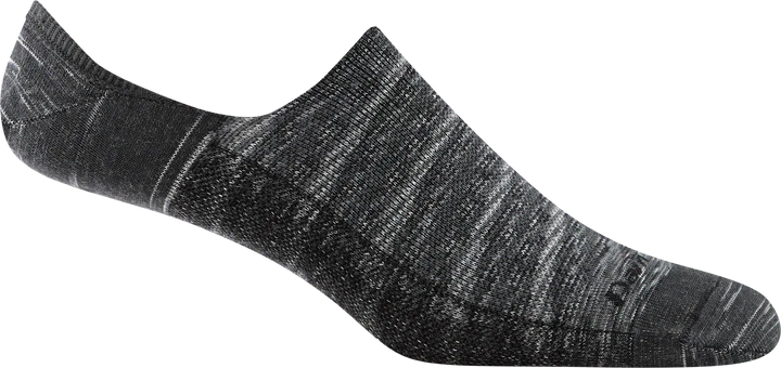 Darn Tough Mens No Show Socks- Space Grey