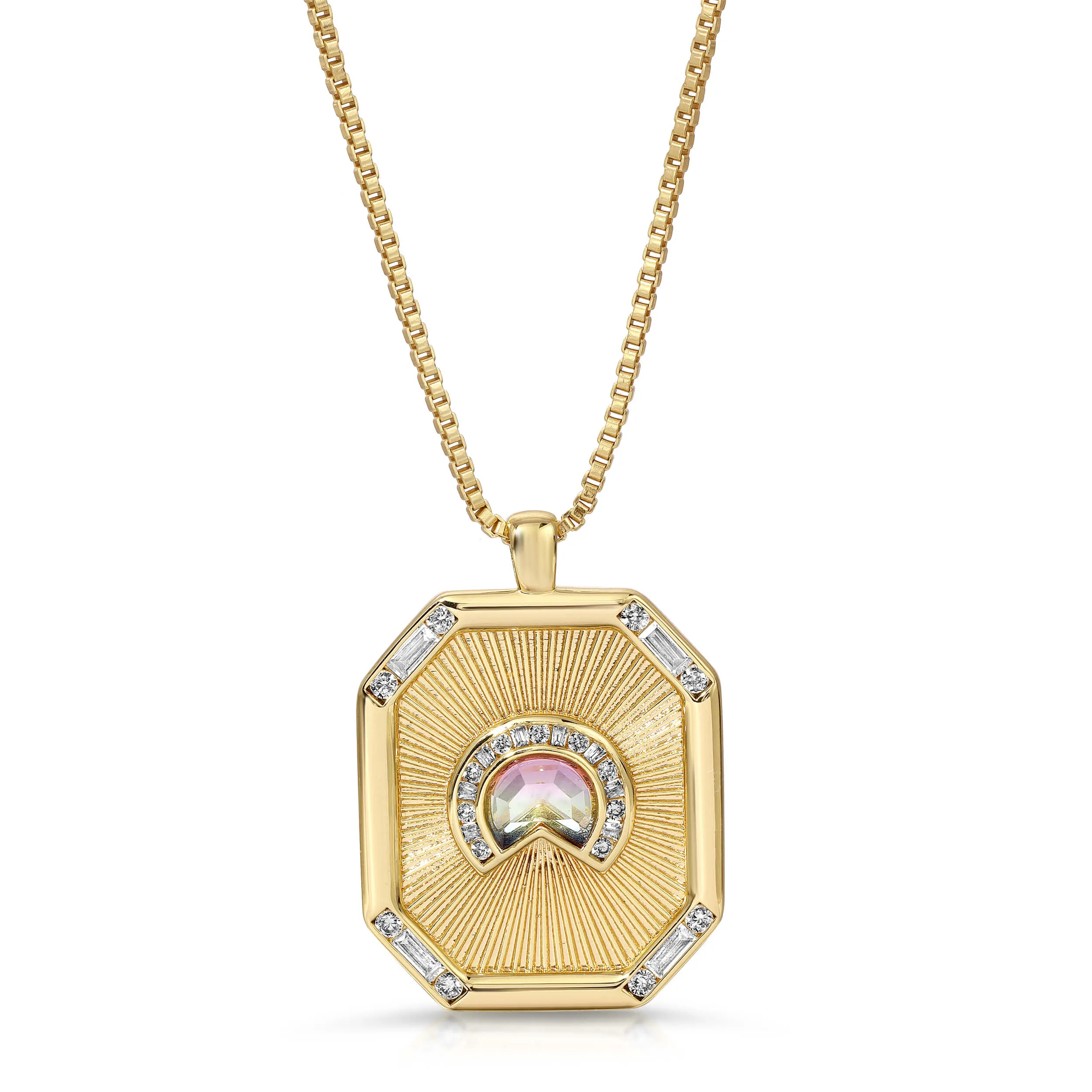 Daybreak Medallion Necklace - Twilight