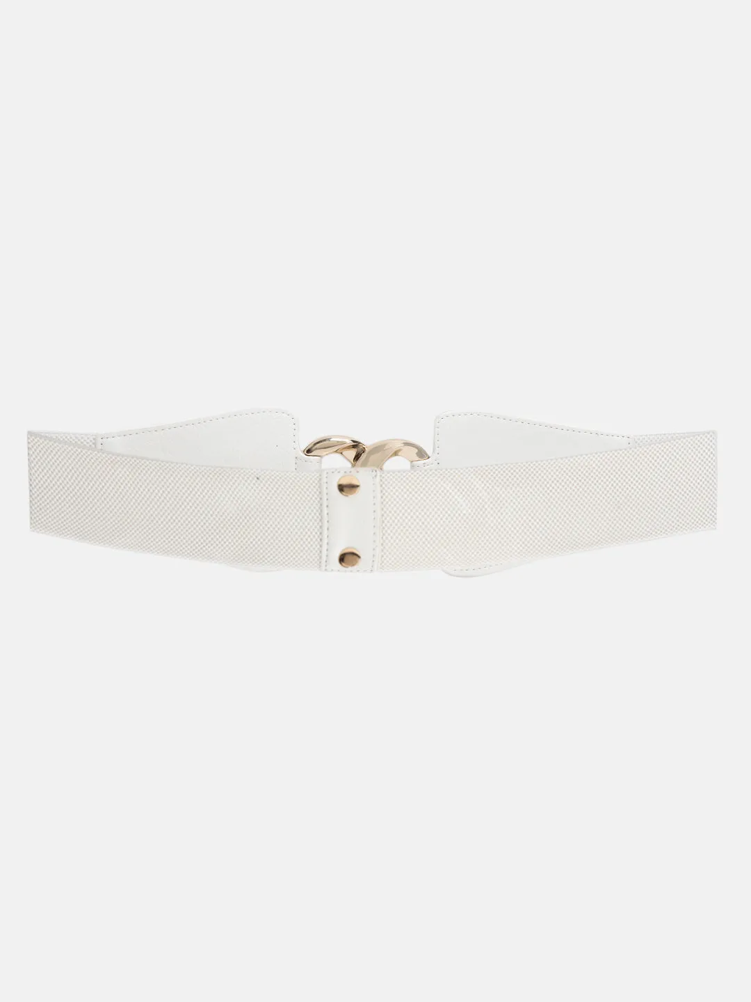 Elastic Strap Circular Concho Belt