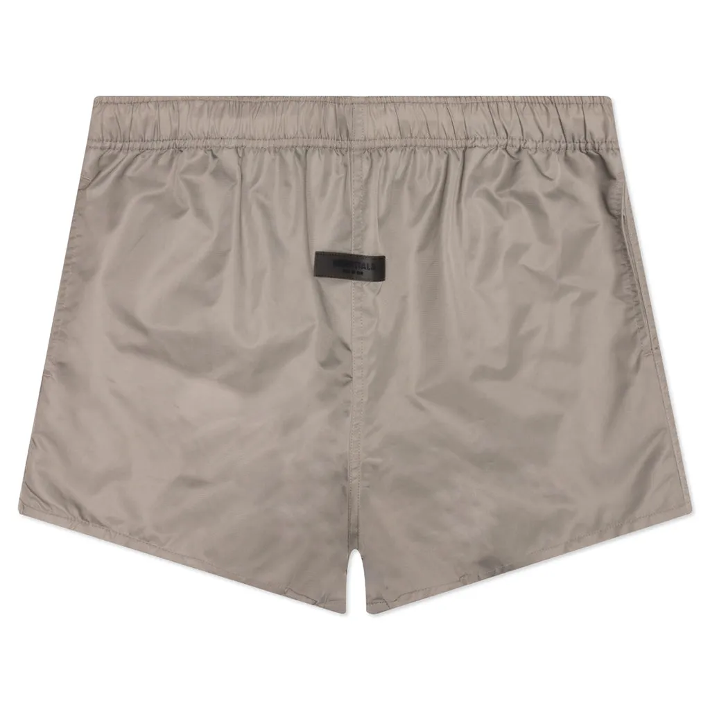 Essentials Running Short - Desert Taupe