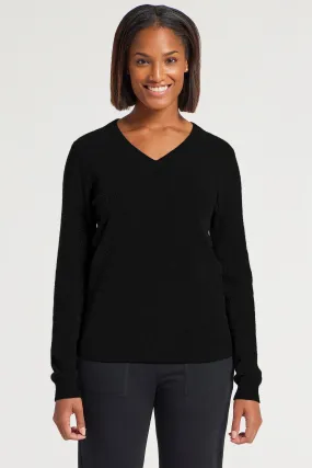 Etta V-Neck Cashmere Sweater Top