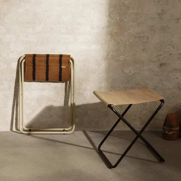 Ferm Living Outdoor Desert Stool Cashmere Stripes