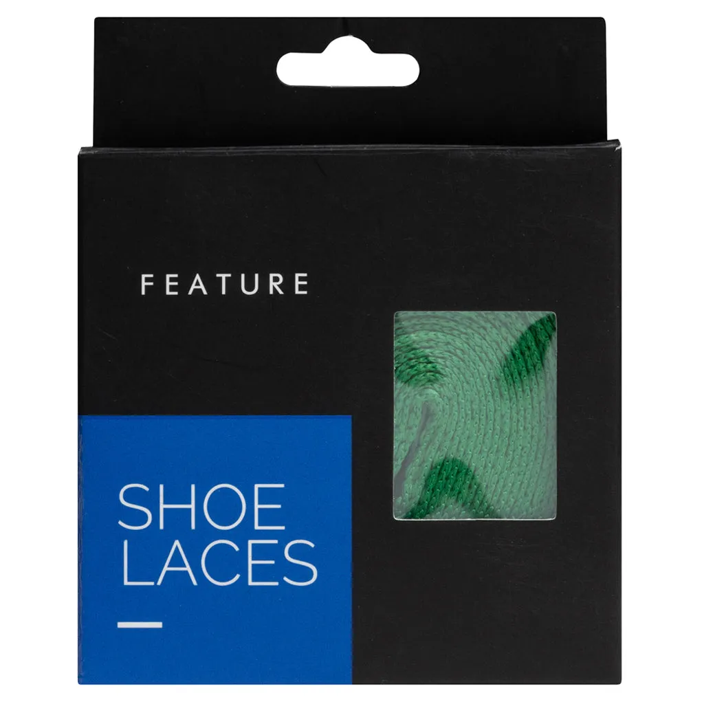 Flat Shoe Laces - Grass Green