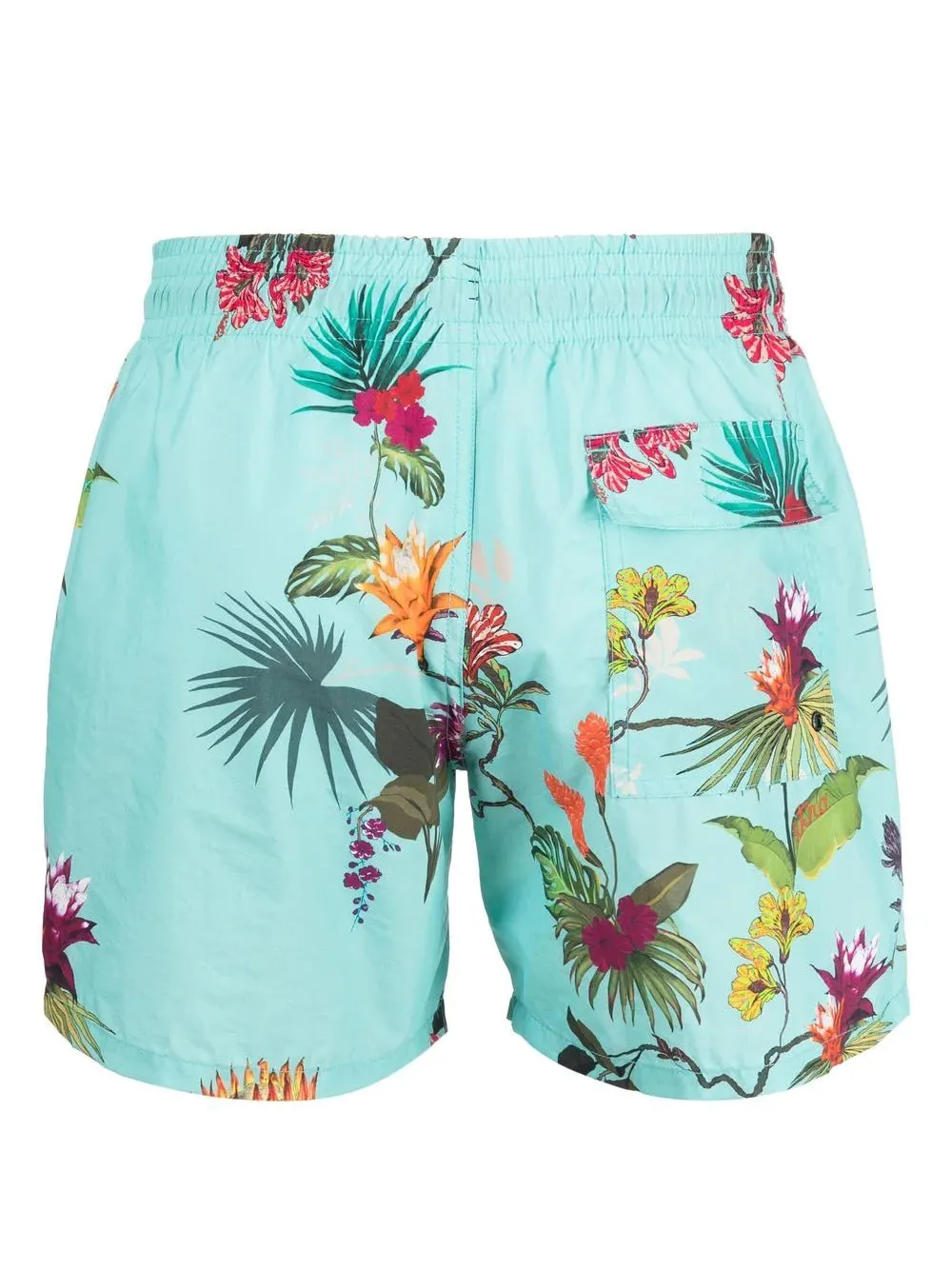 Floral-print swim shorts