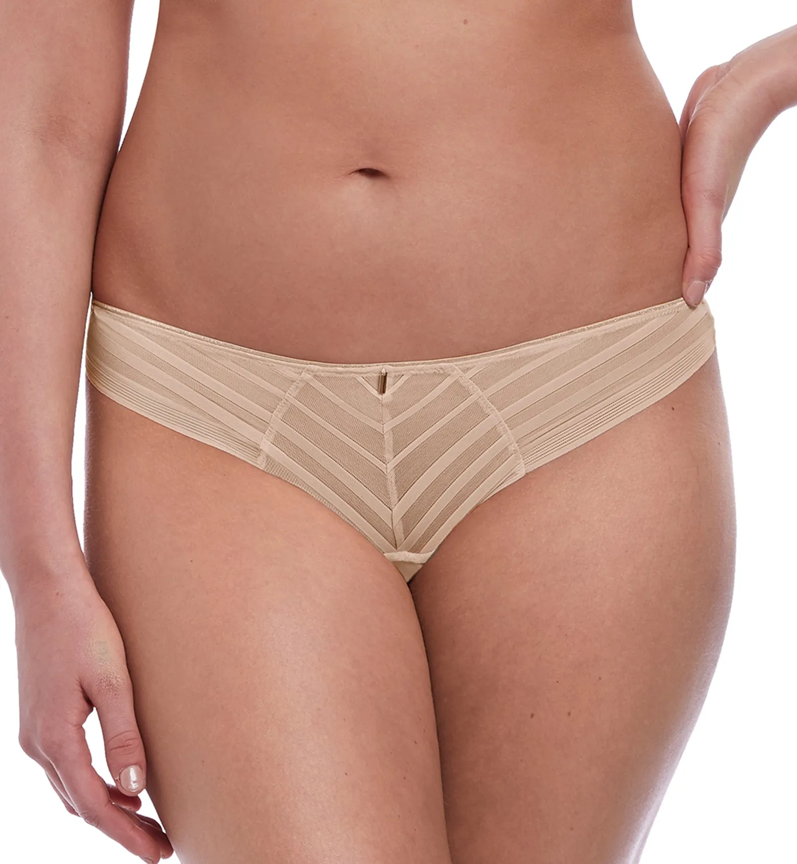 Freya Cameo Brazilian Panty (3167) - Sand