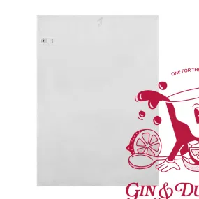 Gin & Dubonnet - Organic cotton tea towel