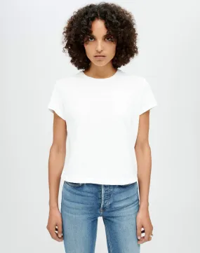 Hanes 1950s Boxy Tee - Optic White