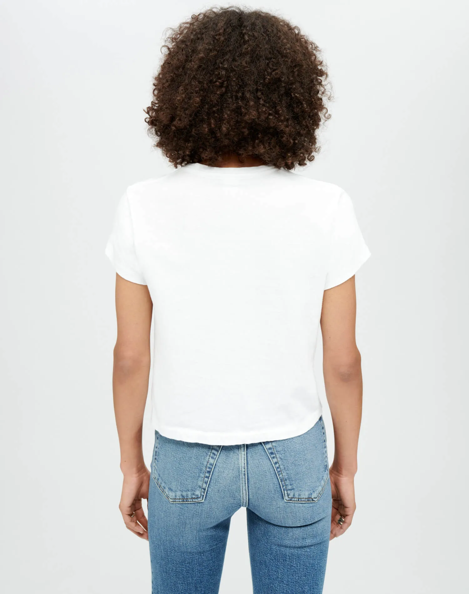 Hanes 1950s Boxy Tee - Optic White