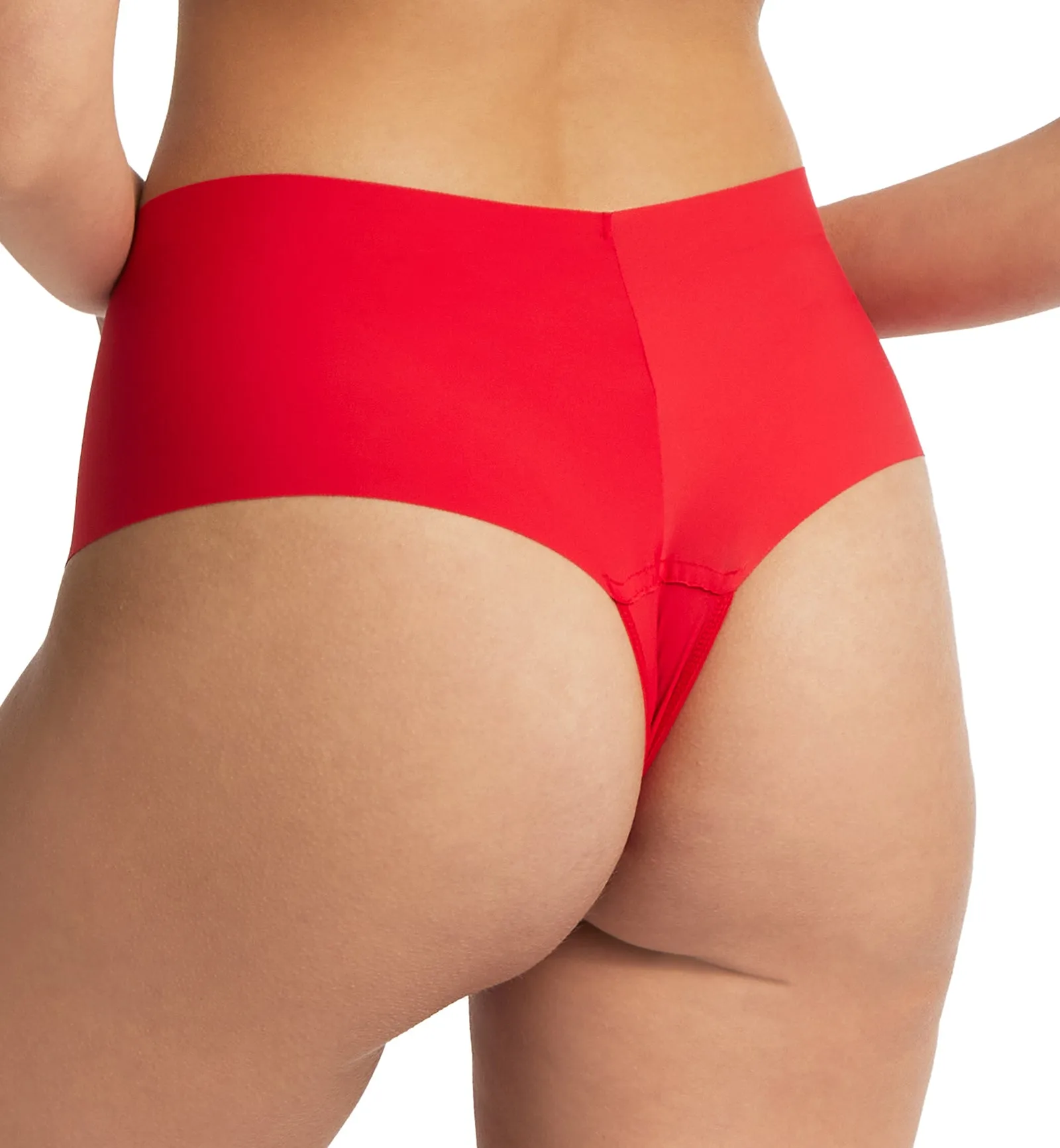 Hanky Panky BreatheSoft Hi-Rise Thong (6J1921B) - Sleigh Queen