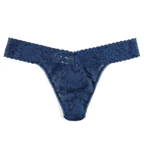 Hanky Panky Daily Lace Original Rise Thong (771101P) - Nightshade