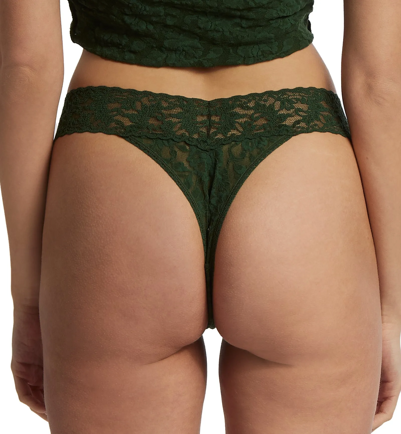 Hanky Panky Signature Lace Original Rise Thong (4811P) - Vines