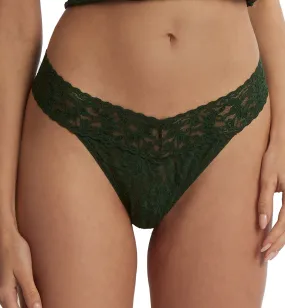 Hanky Panky Signature Lace Original Rise Thong (4811P) - Vines