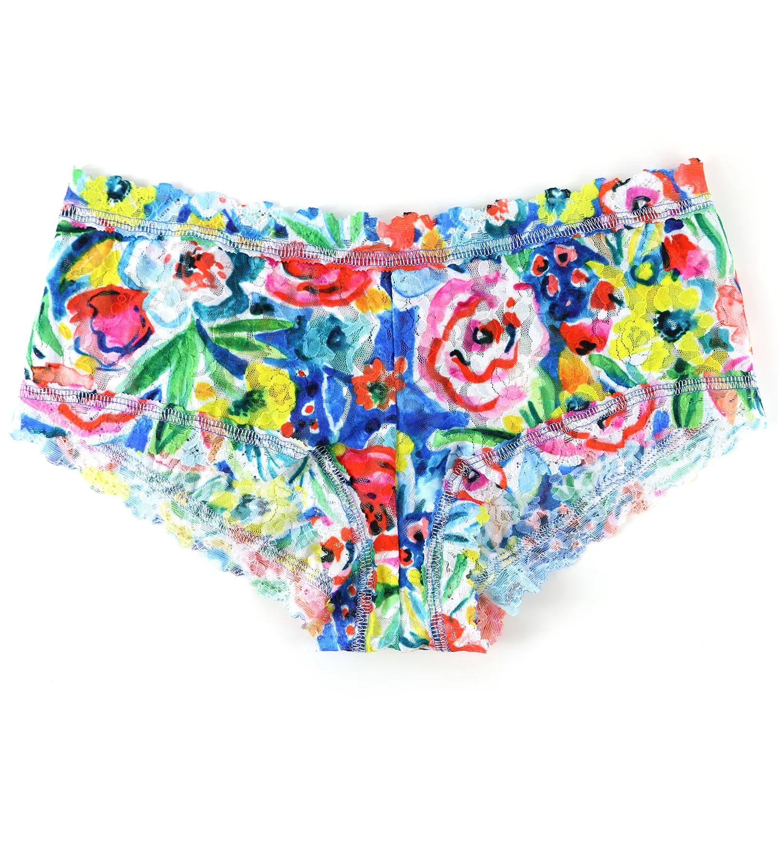 Hanky Panky Signature Lace Printed Boyshort (PR4812P) - Brilliant Blooms