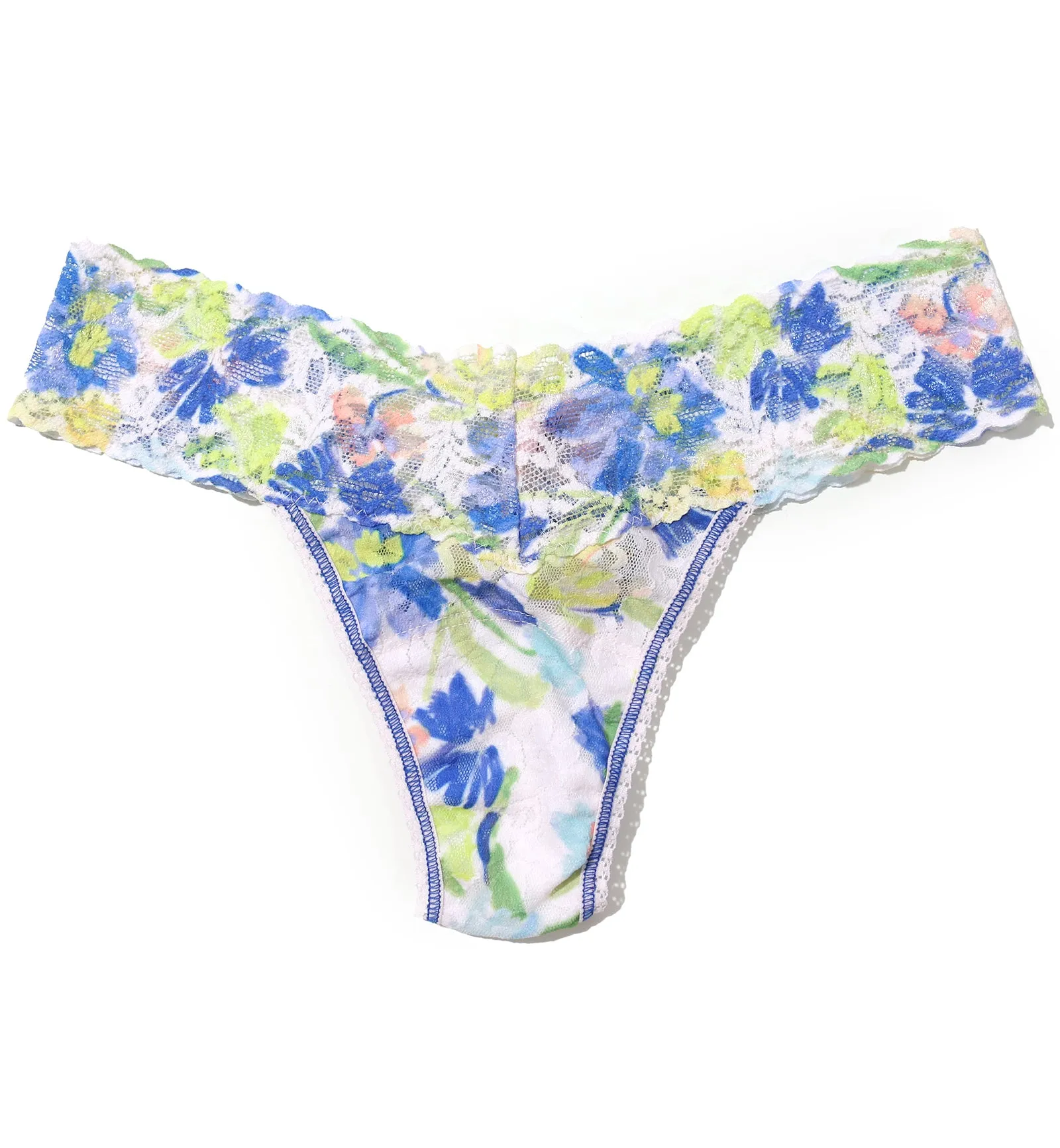 Hanky Panky Signature Lace Printed Low Rise Thong (PR4911P) - Brush Strokes