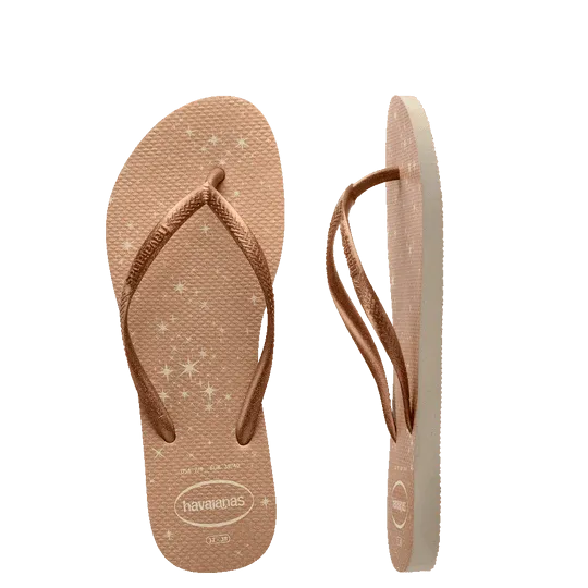 Havaianas Kids Slim Gloss - Beige