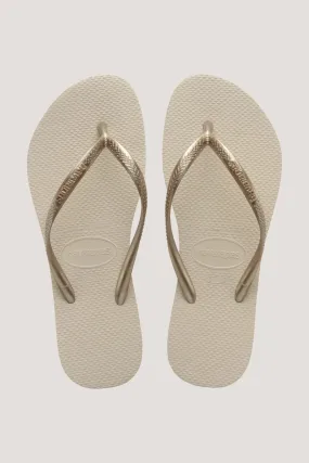 Havaianas Slim Metallic - Beige