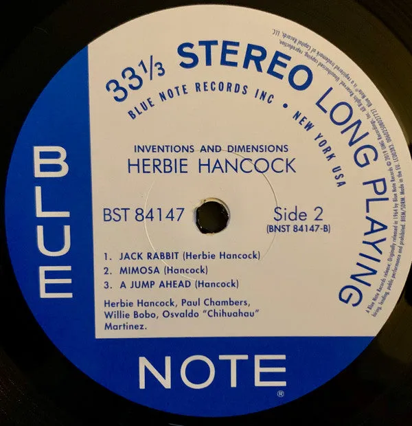 Herbie Hancock ~ Inventions & Dimensions