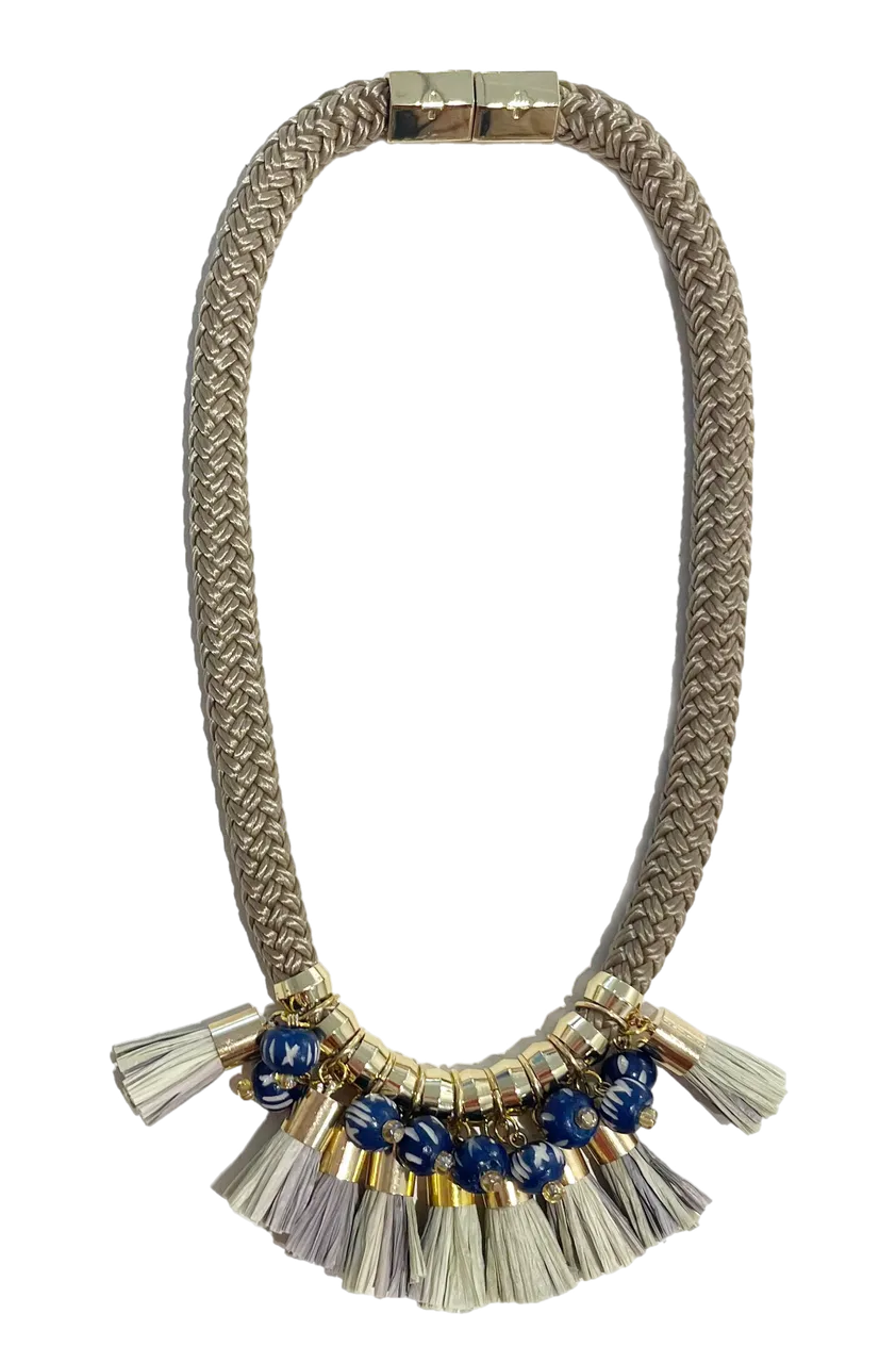 Holst & Lee Tassel Necklace, Desert