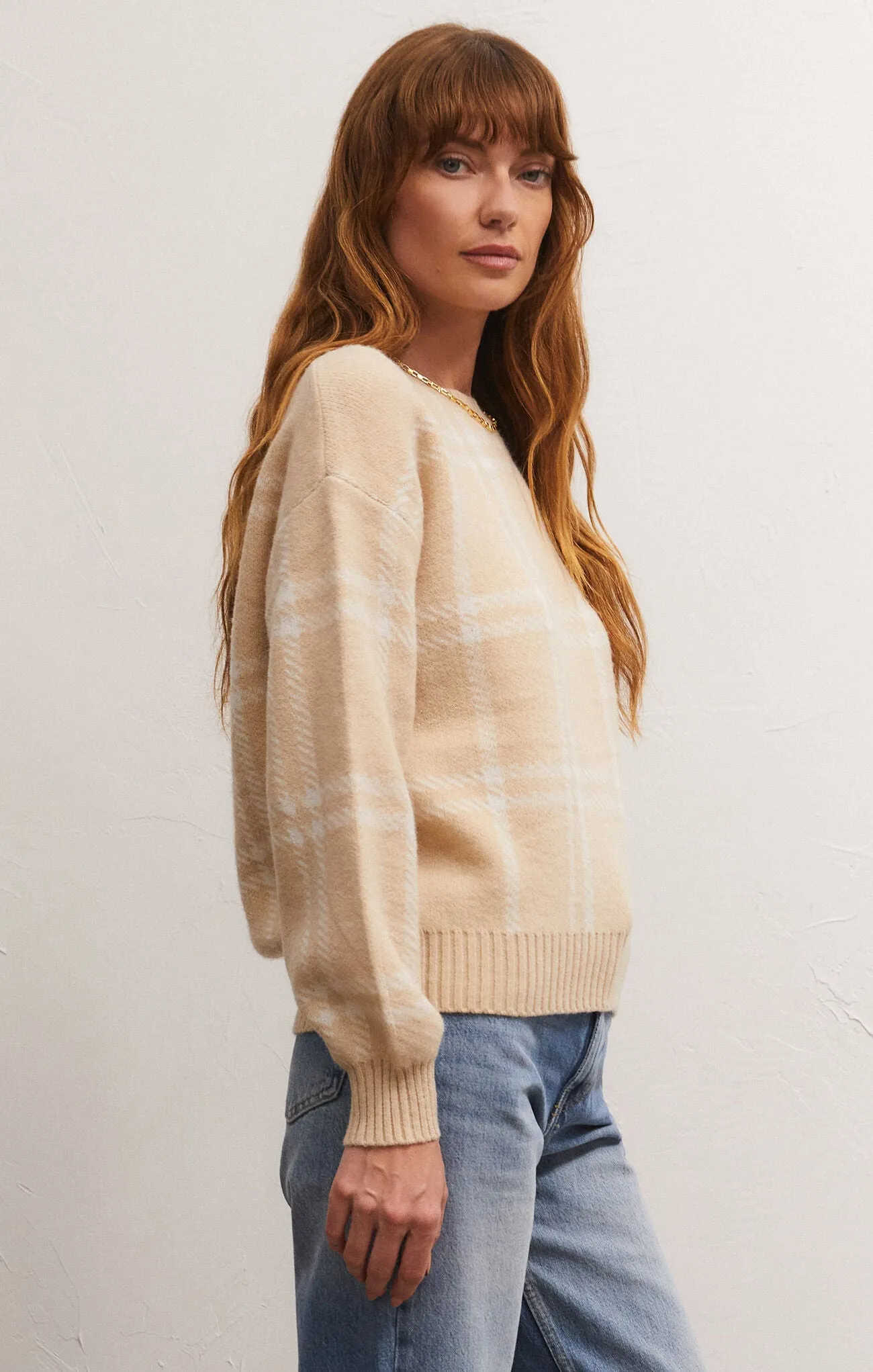 Jolene Plaid Sweater