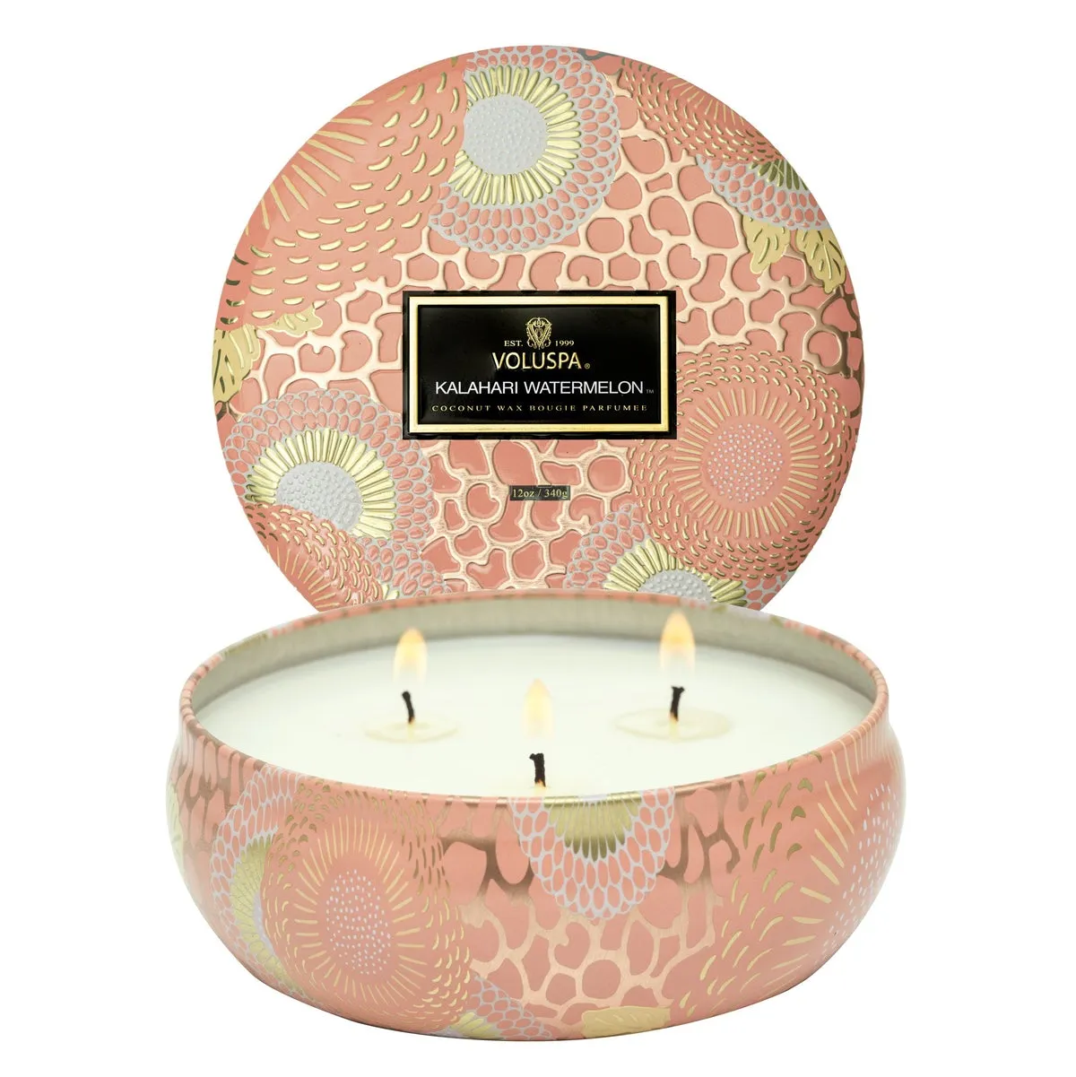 KALAHARI WATERMELON - 3 Wick Tin Candle