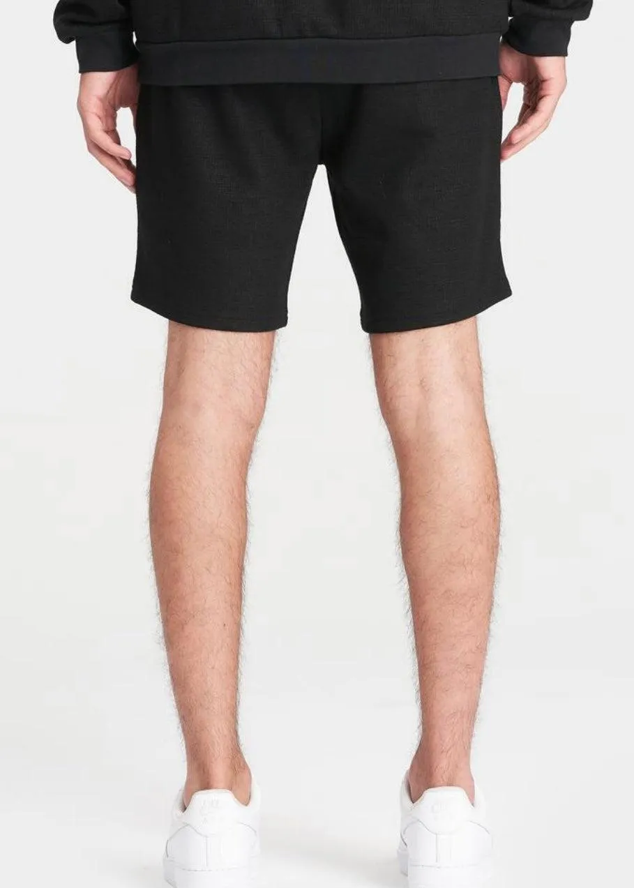 Kuwalla Tee Marled Sweatshorts in Black