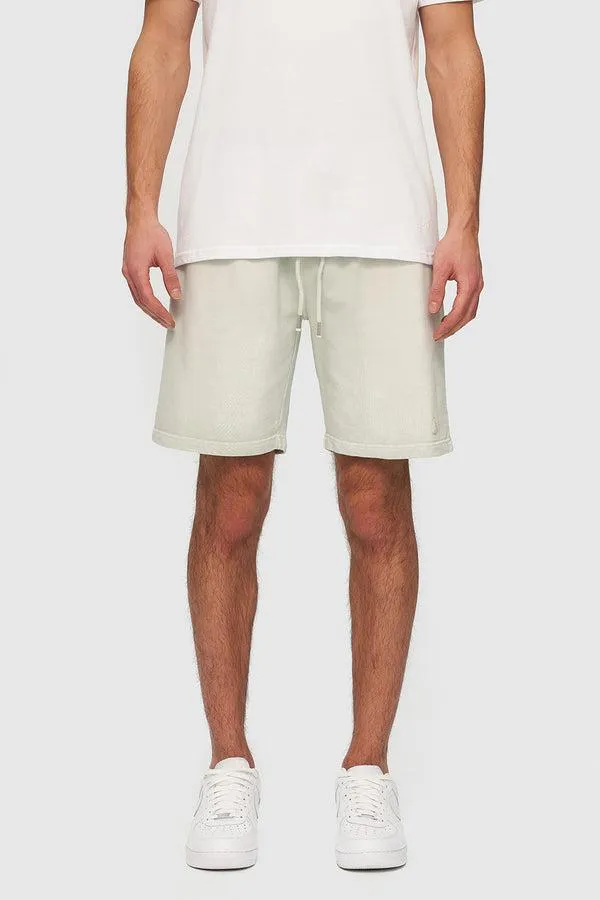 Kuwalla Tee Sun Faded Sweatshorts in Desert Sage