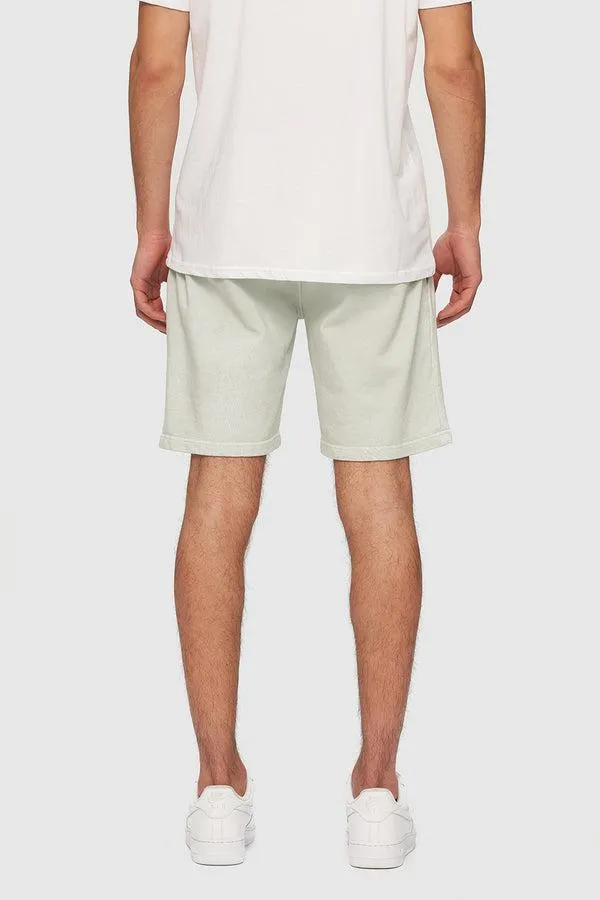 Kuwalla Tee Sun Faded Sweatshorts in Desert Sage