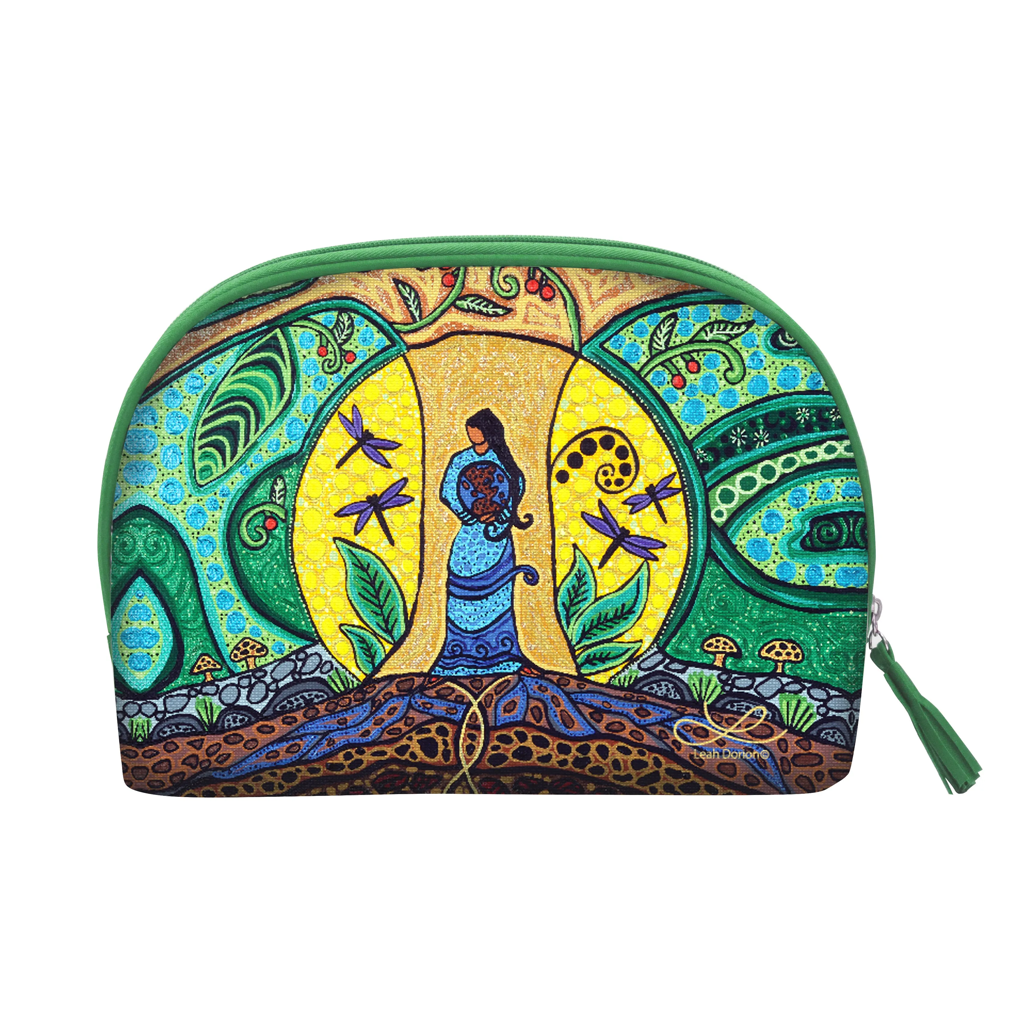 Leah Dorion Strong Earth Woman Cosmetic Bag Set