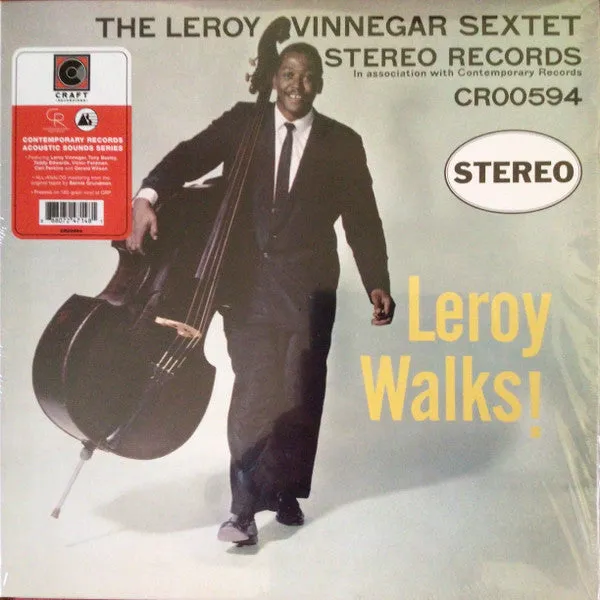 Leroy Vinnegar Sextet ~ Leroy Walks!