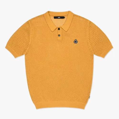 LMC  |Unisex Street Style Logo Knitted Polo Shirts Polos