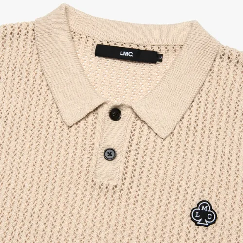 LMC  |Unisex Street Style Logo Knitted Polo Shirts Polos