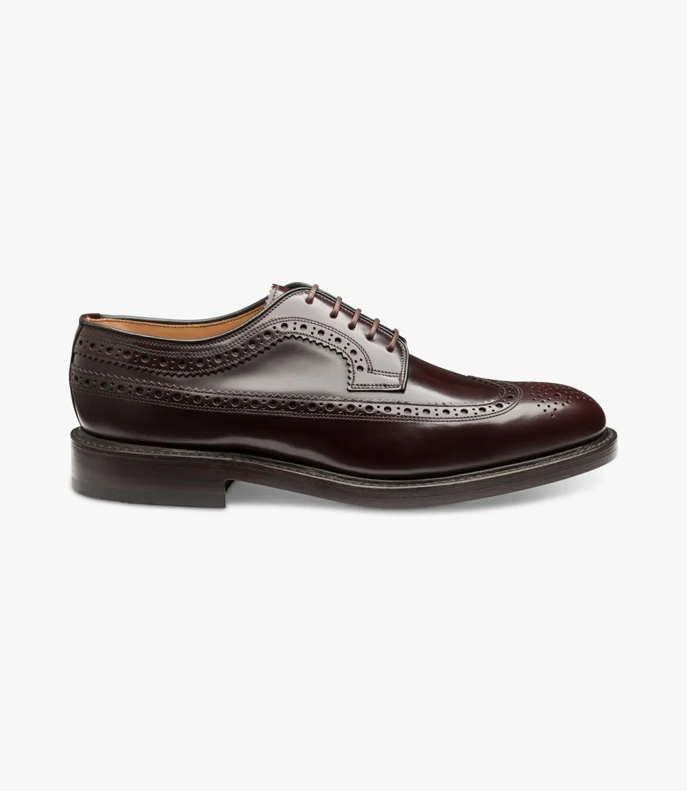 LOAKE Royal Brogue shoe - Oxblood