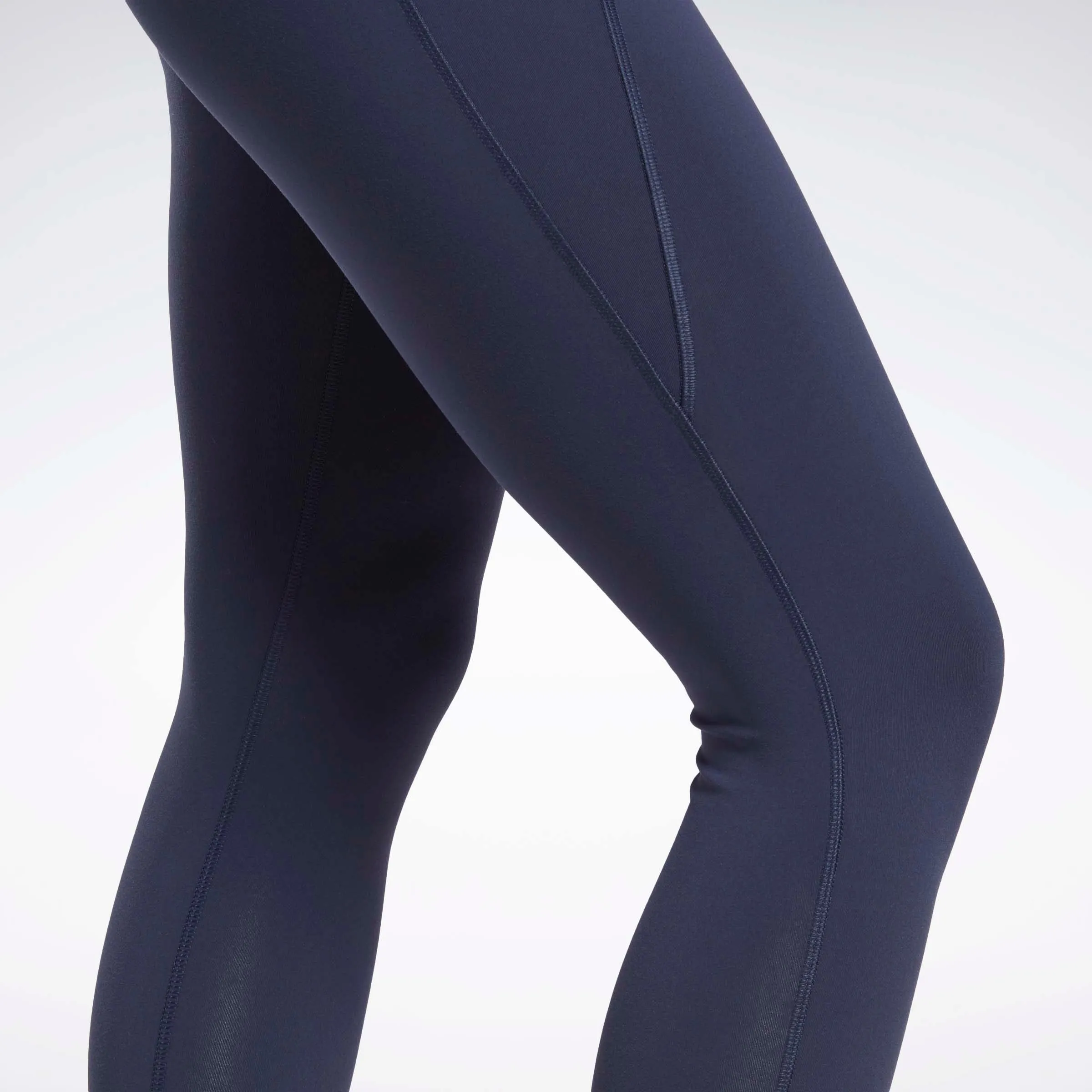 Lux High-Waisted Leggings Vector Navy